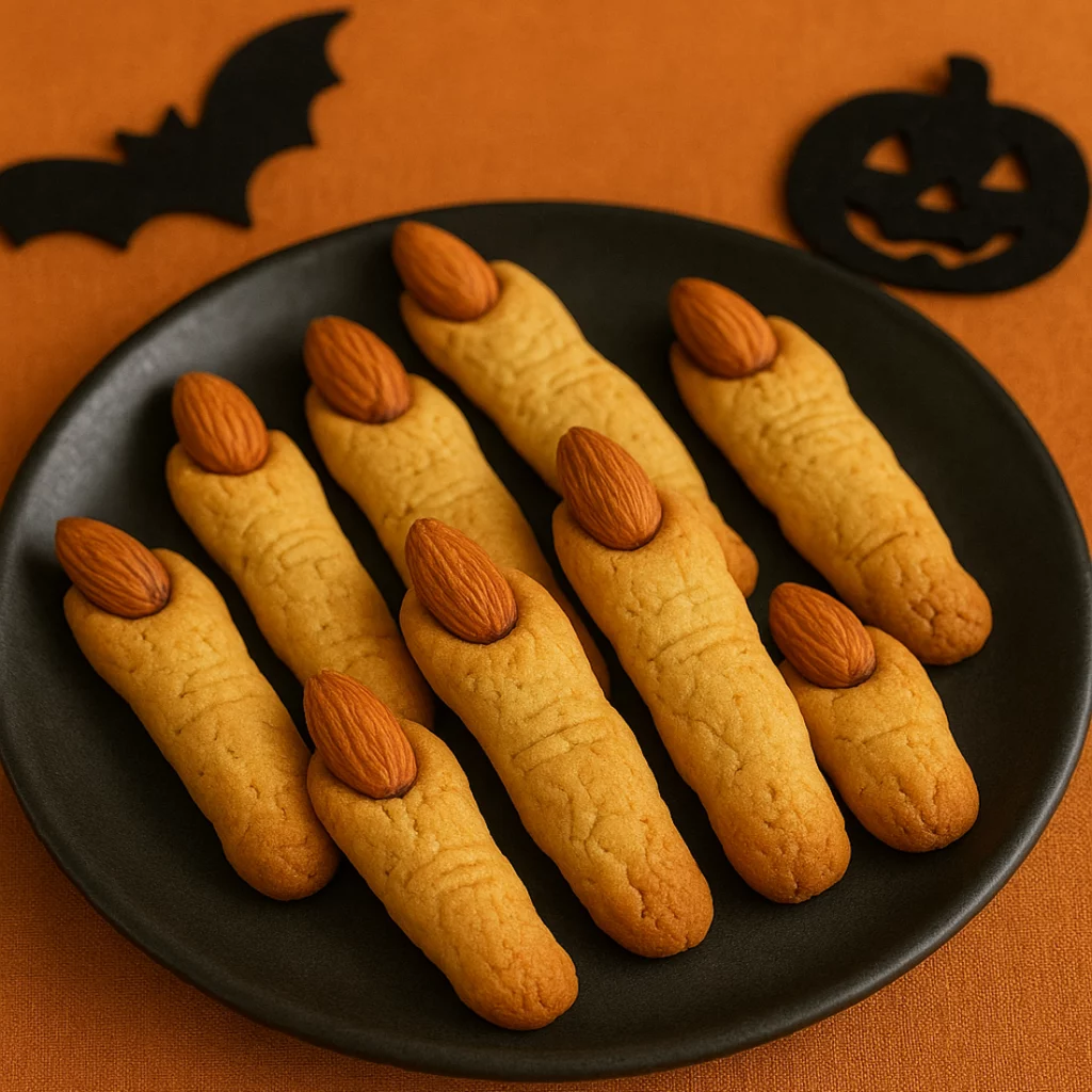 Dolci Fit Halloween: Biscotti Dita di Strega