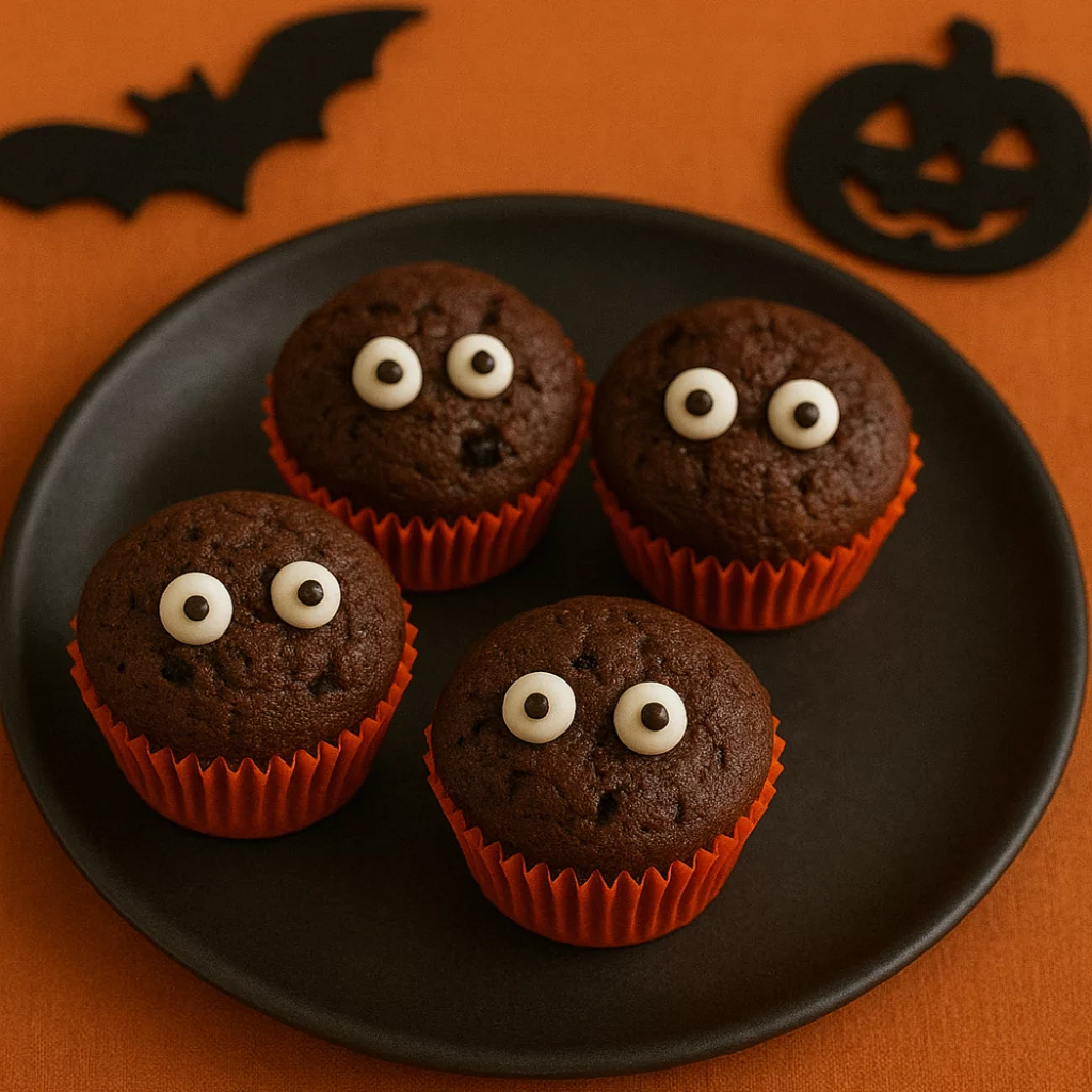 Dolci Fit Halloween: Muffin Fit al Cioccolato